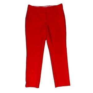 🚨🔥NWOT WOMENS LOFT MARISA RED PANTS size 6🔥🚨